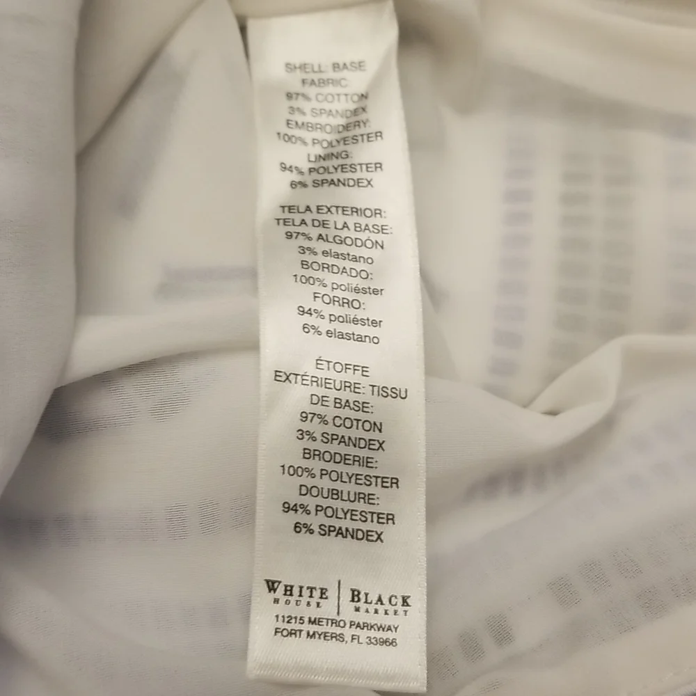 White House Black Market top and skirt - Picture 13 of 15